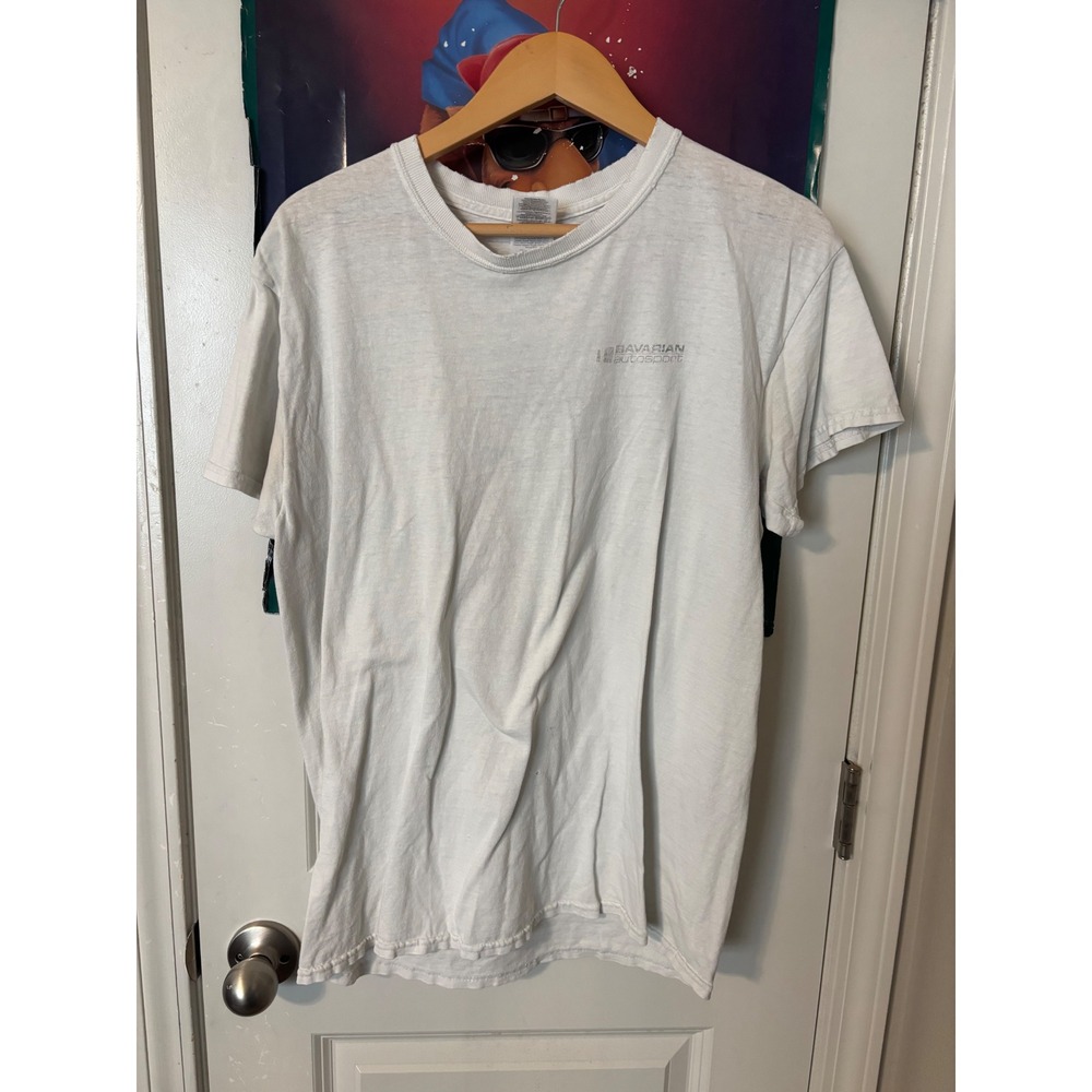 Bavarian Autosport BMW 3 Series Evolution T-Shirt White Mens M Distressed